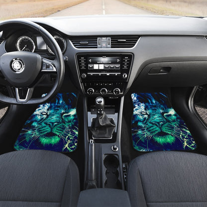 Pretty Cool Lion Car Floor Mats Custom Car Accessories Gift Idea For Dad