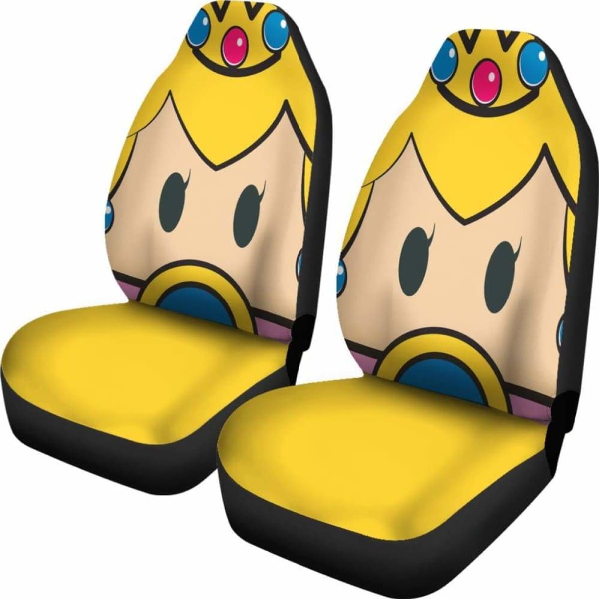 Princess Mario Car Seat Covers Universal Fit 051012