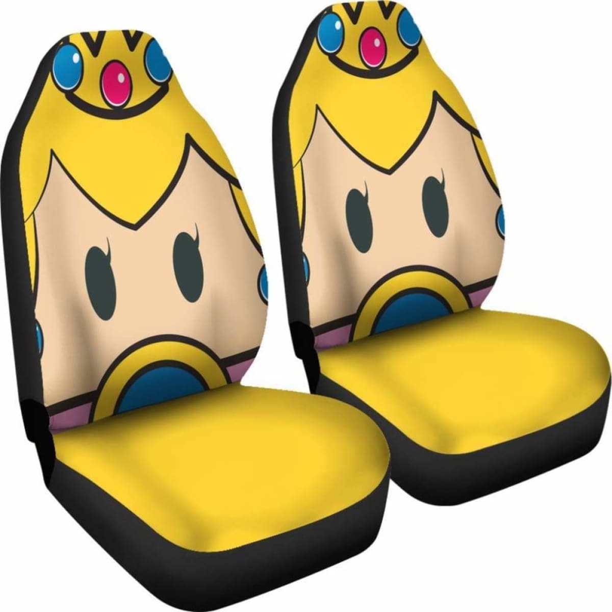 Princess Mario Car Seat Covers Universal Fit 051012