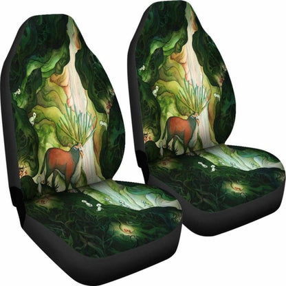 Princess Mononoke Car Seat Covers 1 Universal Fit 051012