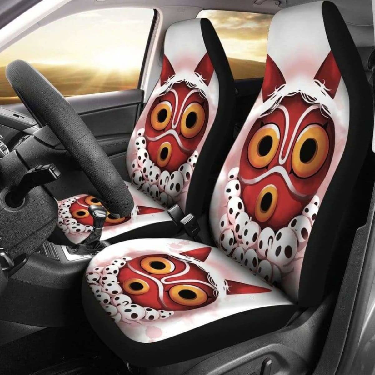 Princess Mononoke Car Seat Covers Universal Fit 051012