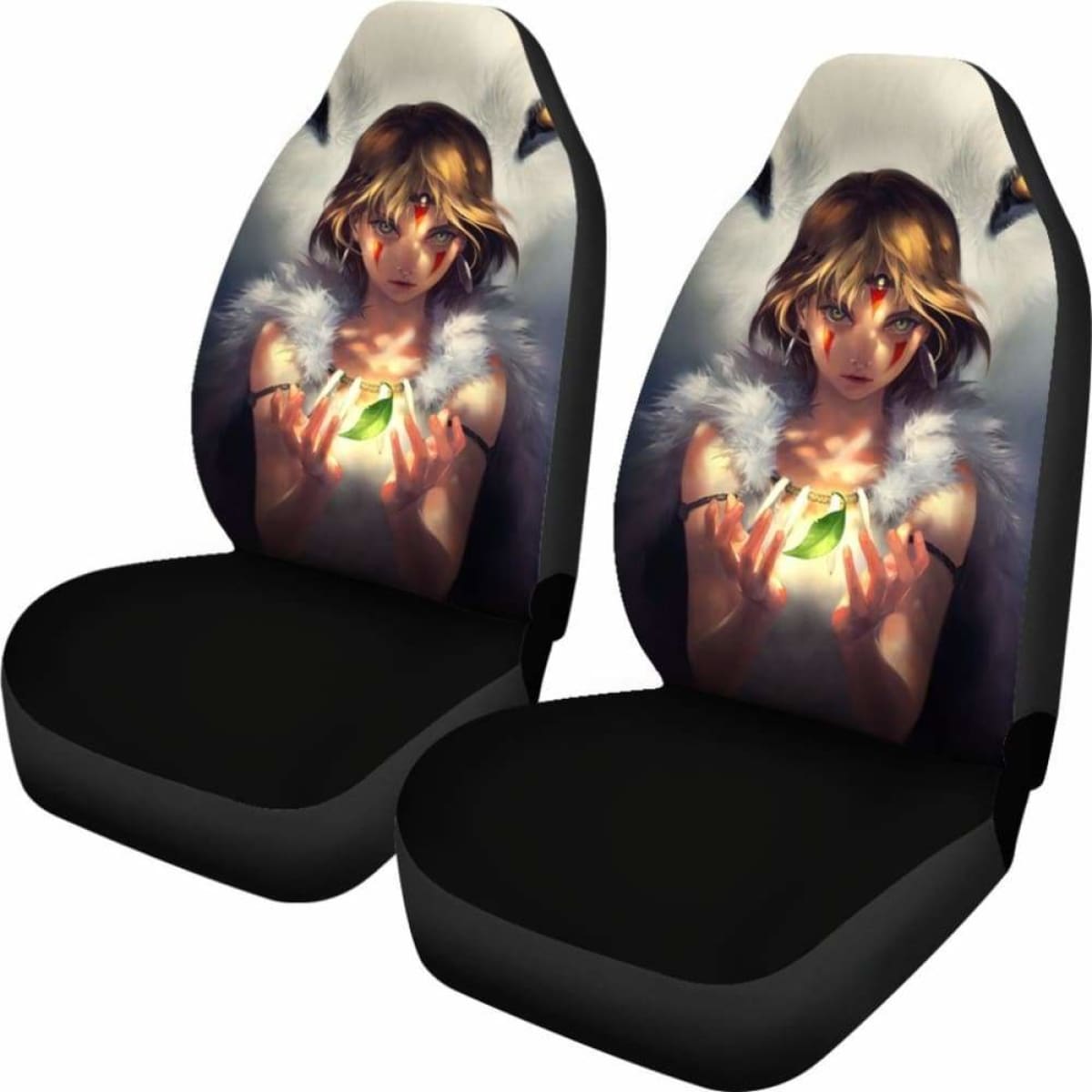 Princess Mononoke Seat Covers 101719 Universal Fit