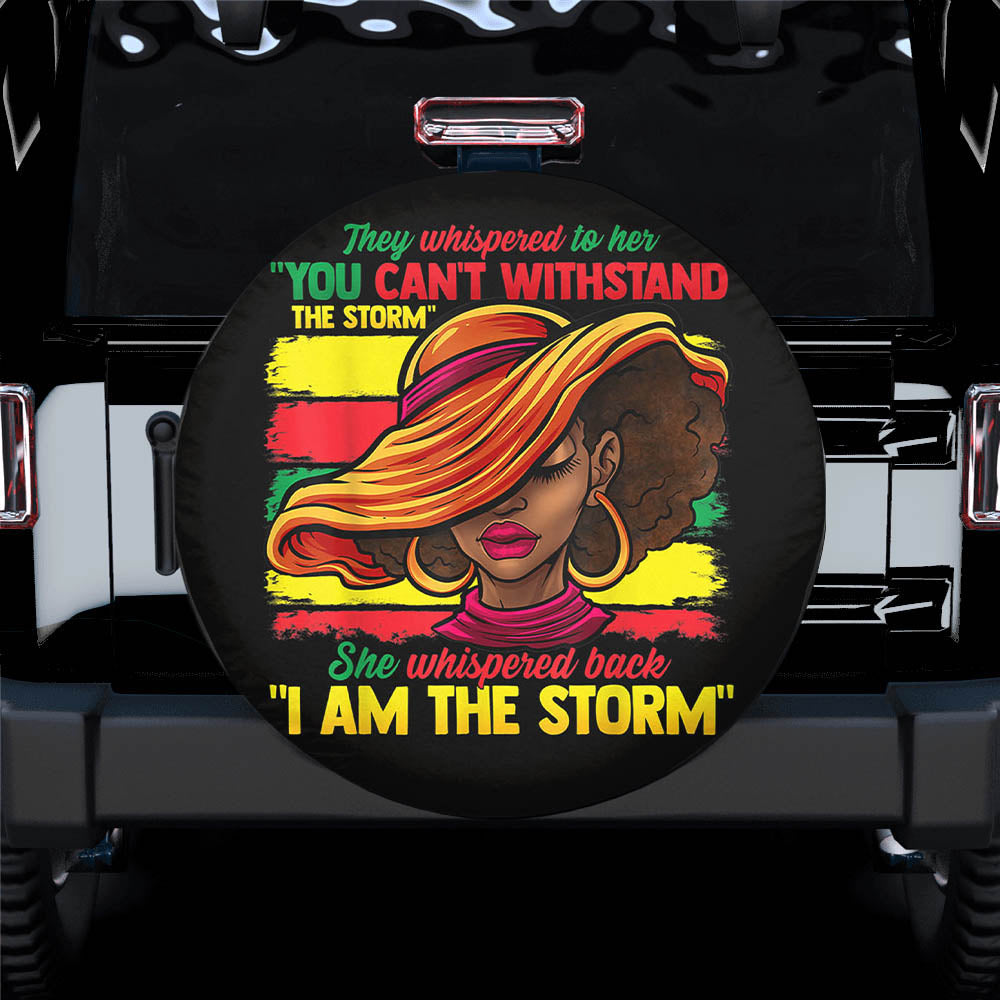 Proud Black African American Spare Tire Cover