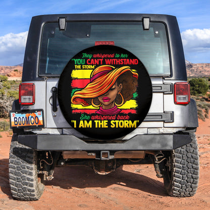 Proud Black African American Spare Tire Cover