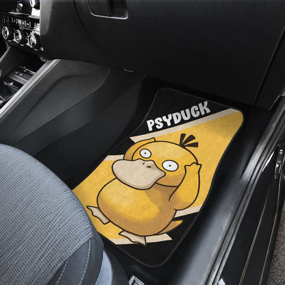 Psyduck Car Floor Mats Custom Anime Car Interior Accessories