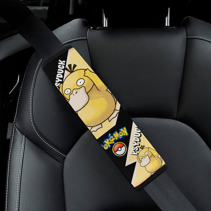 Psyduck car seat belt covers Anime Custom Car Accessories