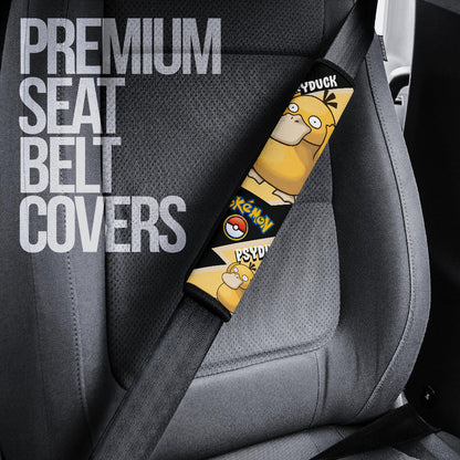 Psyduck car seat belt covers Anime Custom Car Accessories