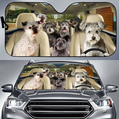 Pumi Car All Over Printed 3D Sun Shade