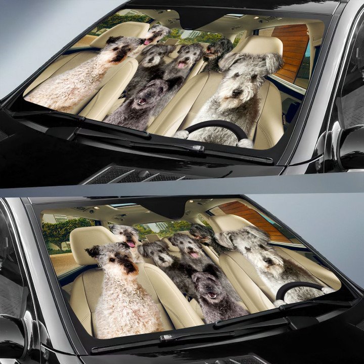 Pumi Car All Over Printed 3D Sun Shade