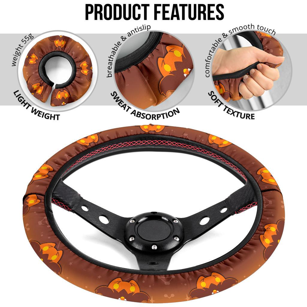 Pumpkaboo Car Steering Wheel Cover