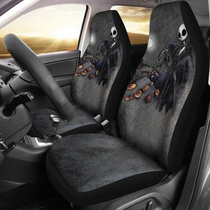 Pumpkin King Nightmare Before Christmas Car Seat Covers Universal Fit 194801