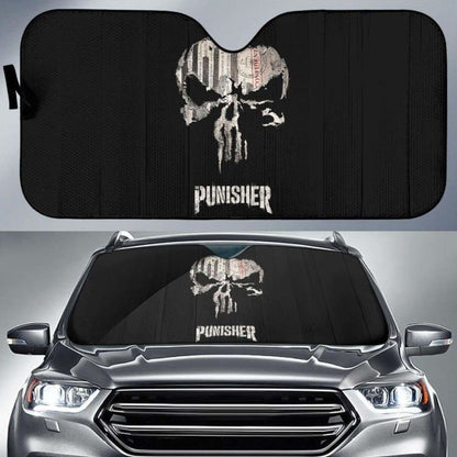 Punisher Car Auto Sun Shade 211626 Universal Fit