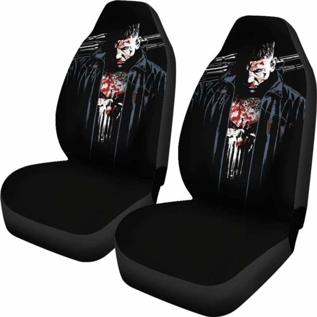 Punisher Cool Movie Action Car Seat Covers Universal Fit 051012