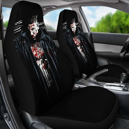 Punisher Cool Movie Action Car Seat Covers Universal Fit 051012