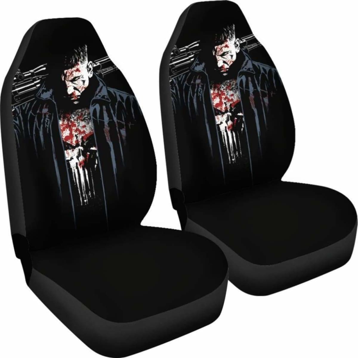 Punisher Cool Movie Action Car Seat Covers Universal Fit 051012