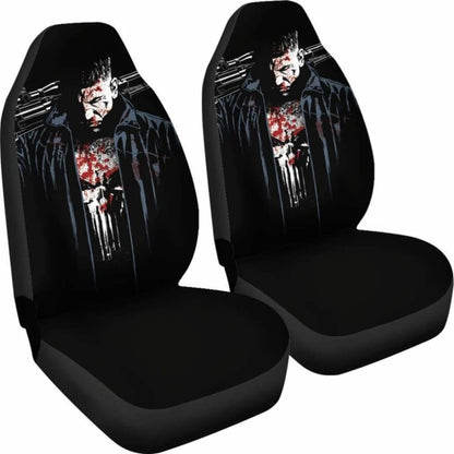 Punisher Cool Movie Action Car Seat Covers Universal Fit 051012