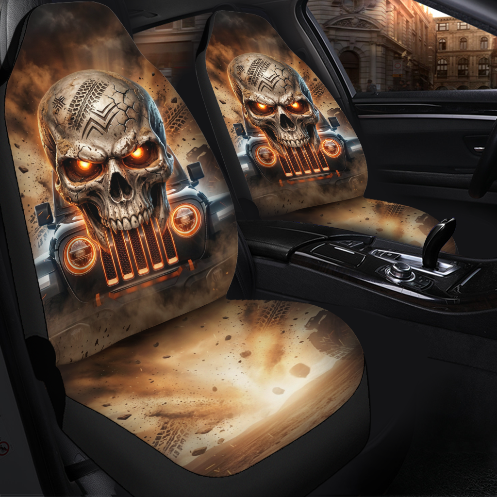 Punisher Jeep Car Seat Covers – Protective Car Set
