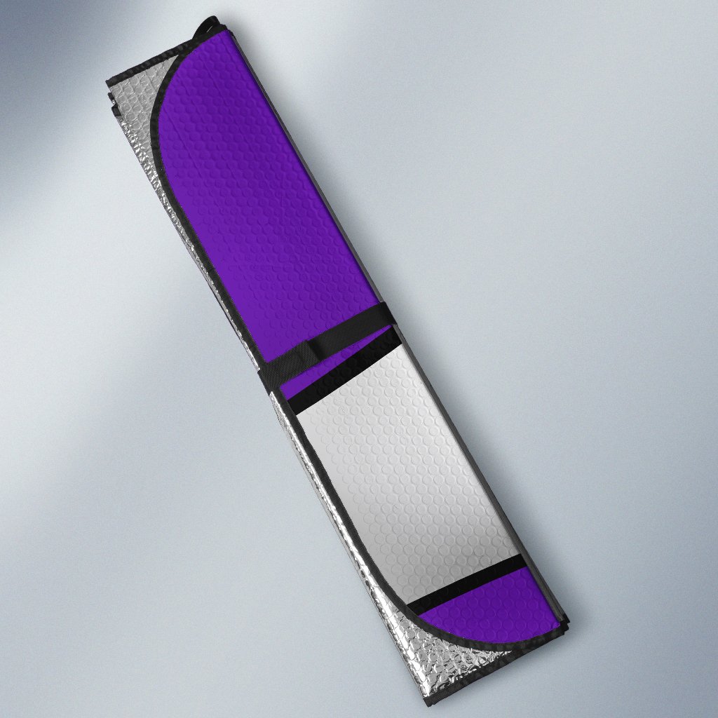 Purple Curious Car Eyes Sun Shade Custom Car Accessories Funny Gifts