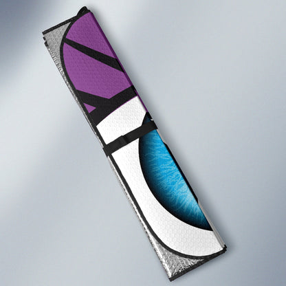 Purple Cute Eyes Cartoon Auto Sun Shades