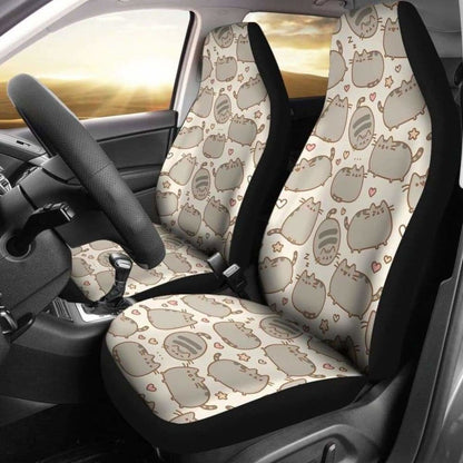 Pusheen Car Seat Covers Universal Fit 051012