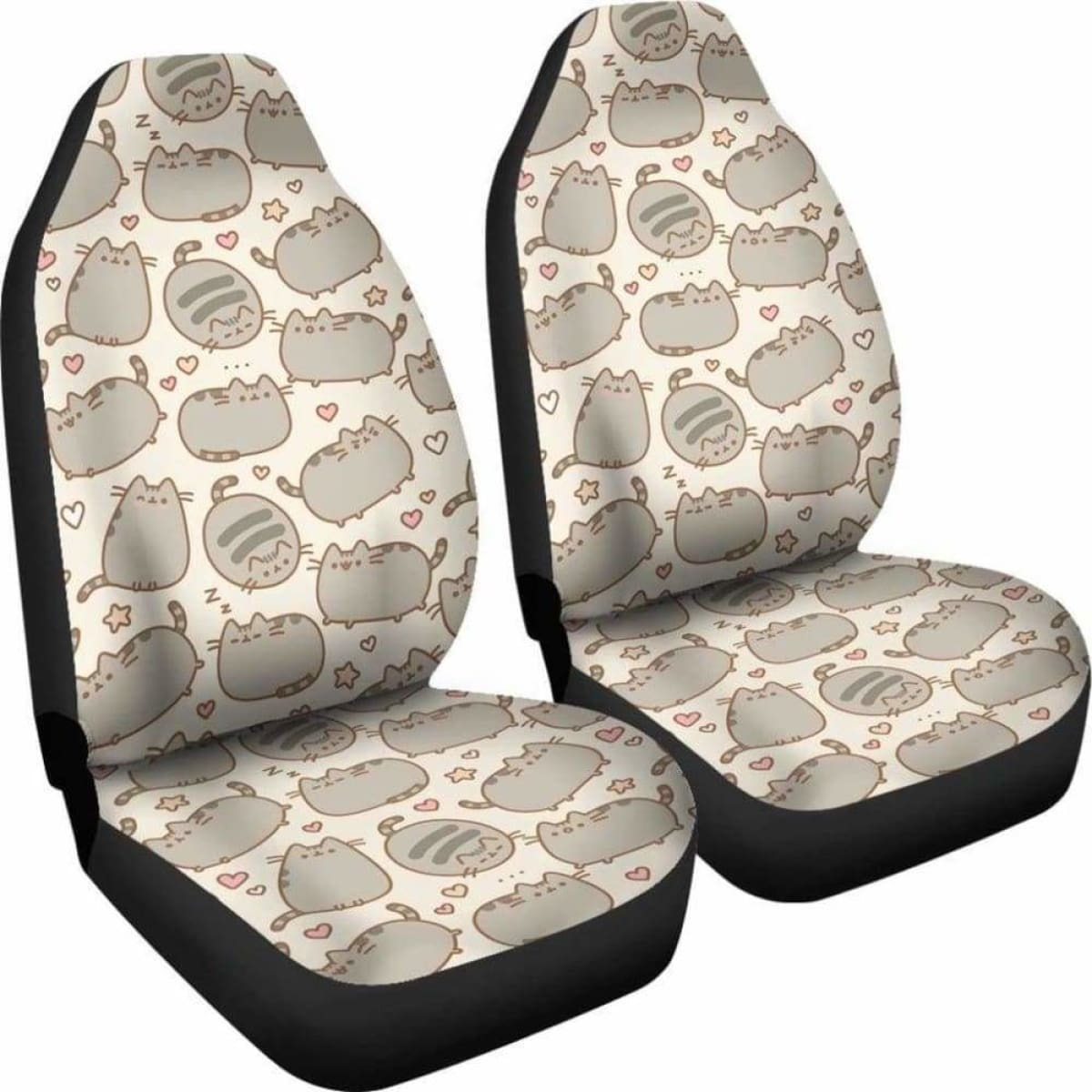 Pusheen Car Seat Covers Universal Fit 051012