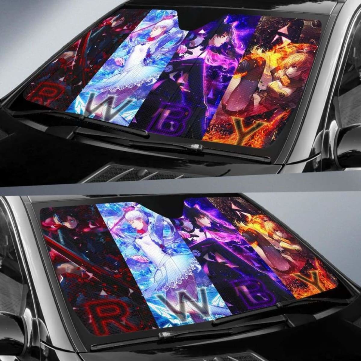 RWBY Auto Sun Shades 918b Universal Fit