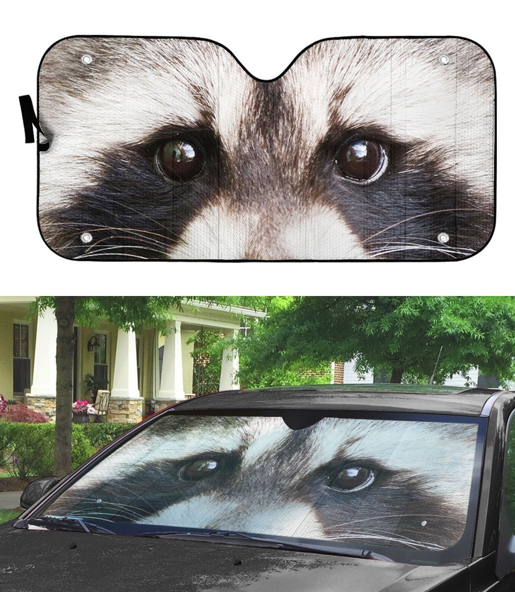 Gearhuman 3D Raccoon Eyes Sunshade
