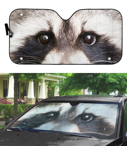 Gearhuman 3D Raccoon Eyes Sunshade
