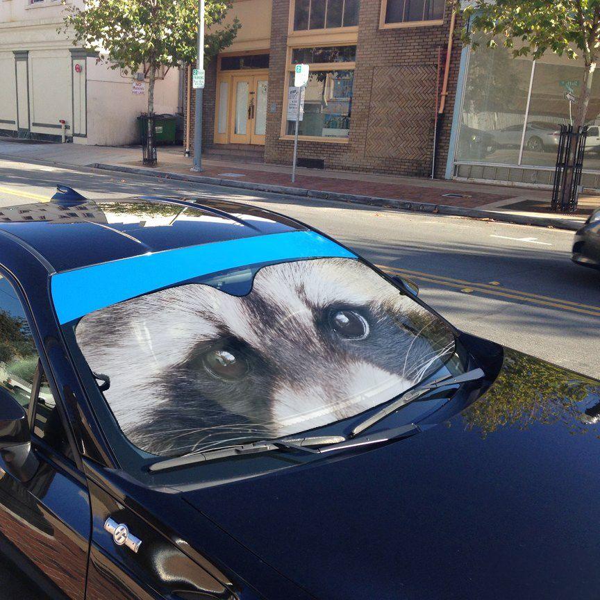 Gearhuman 3D Raccoon Eyes Sunshade
