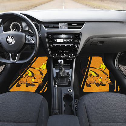 Raichu Pokemon Car Floor Mats Style Custom For Fans Ci230130-02a