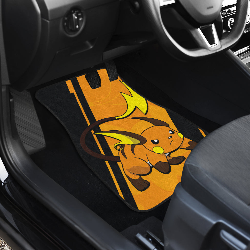 Raichu Pokemon Car Floor Mats Style Custom For Fans Ci230130-02a