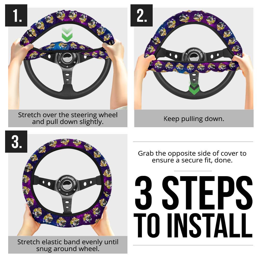 Raikou Car Steering Wheel Cover