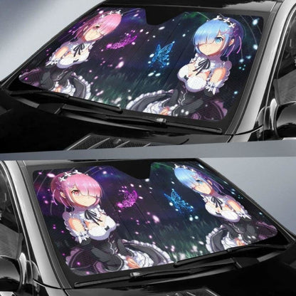 Ram And Rem Car Auto Sun Shades Universal Fit 051312