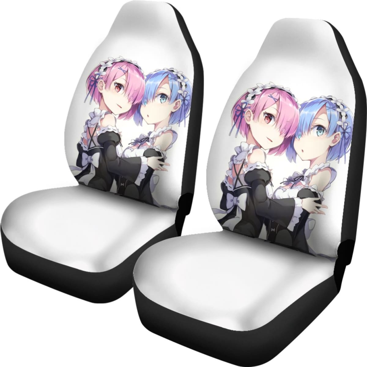 Ram & Rem Rezero Seat Covers Amazing Best Gift Ideas 2020 Universal Fit 090505
