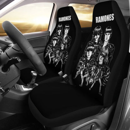 Ramones Rock Band Car Seat Covers Lt04 Universal Fit 225721