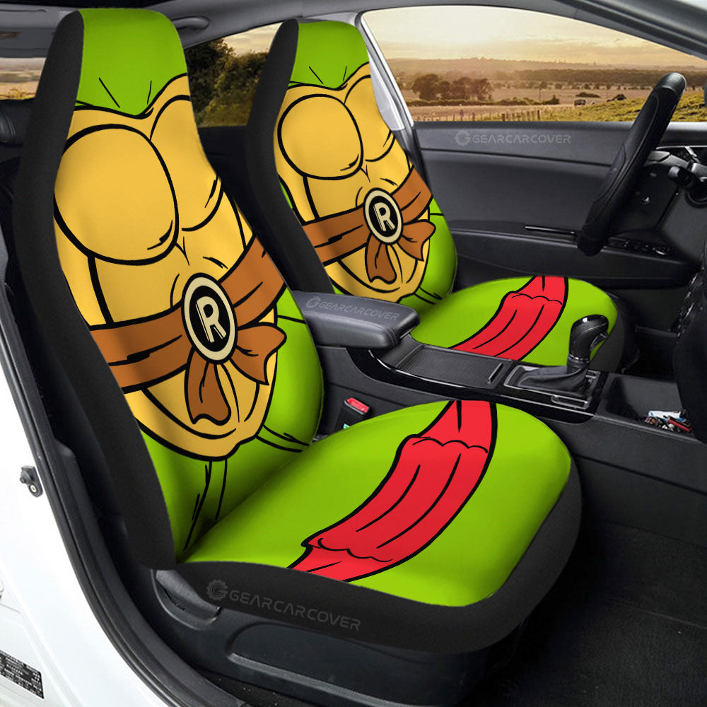 Raphael Car Seat Covers Custom Ninja Turtle Car Accessories