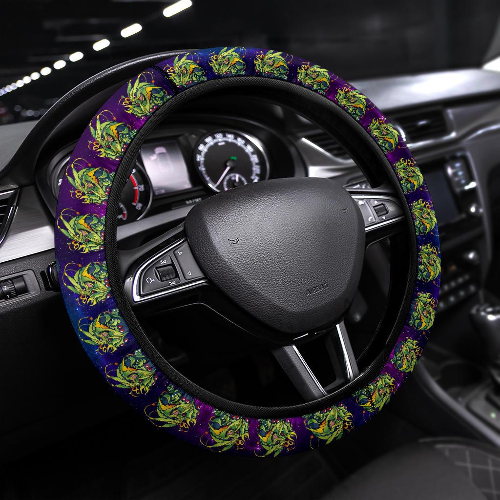 Rayquaza Anime Custom Car Steering Wheel Cover
