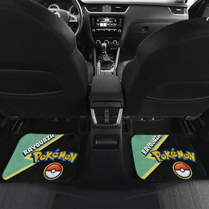 Rayquaza Car Floor Mats Custom Anime Car Interior Accessories
