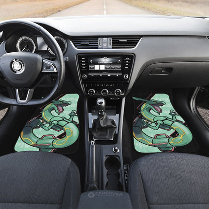 Rayquaza Car Floor Mats Custom Anime Car Interior Accessories