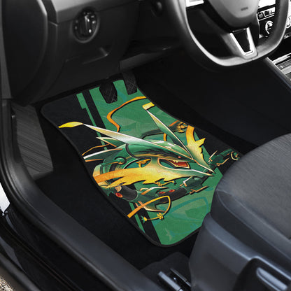 Rayquaza Pokemon Car Floor Mats Style Custom For Fans Ci230130-03a