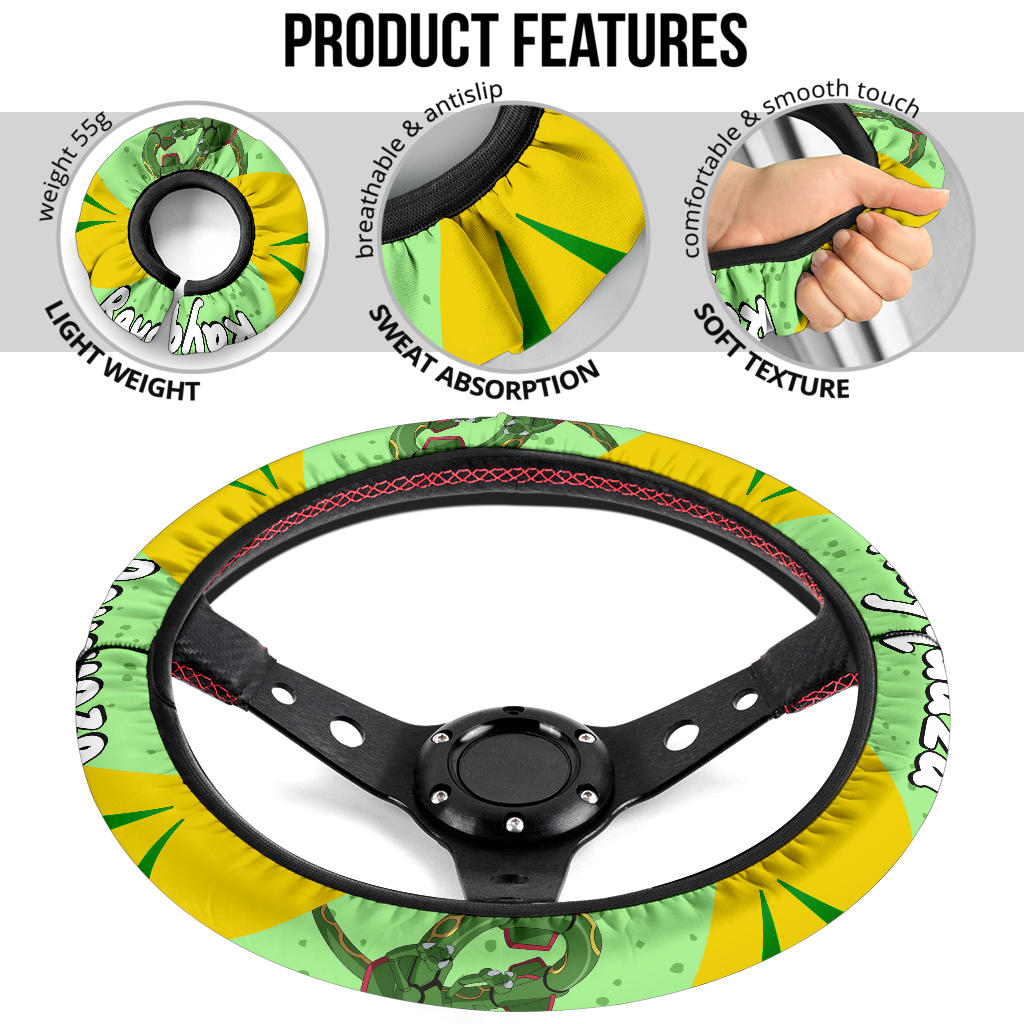 Rayquaza Steering Wheel Cover