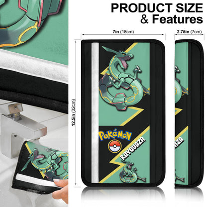 Rayquaza car seat belt covers Anime Custom Car Accessories