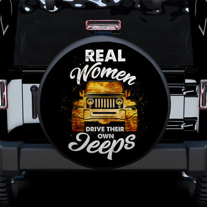 Real Women Drive Their Own Jeeps Car Spare Tire Cover