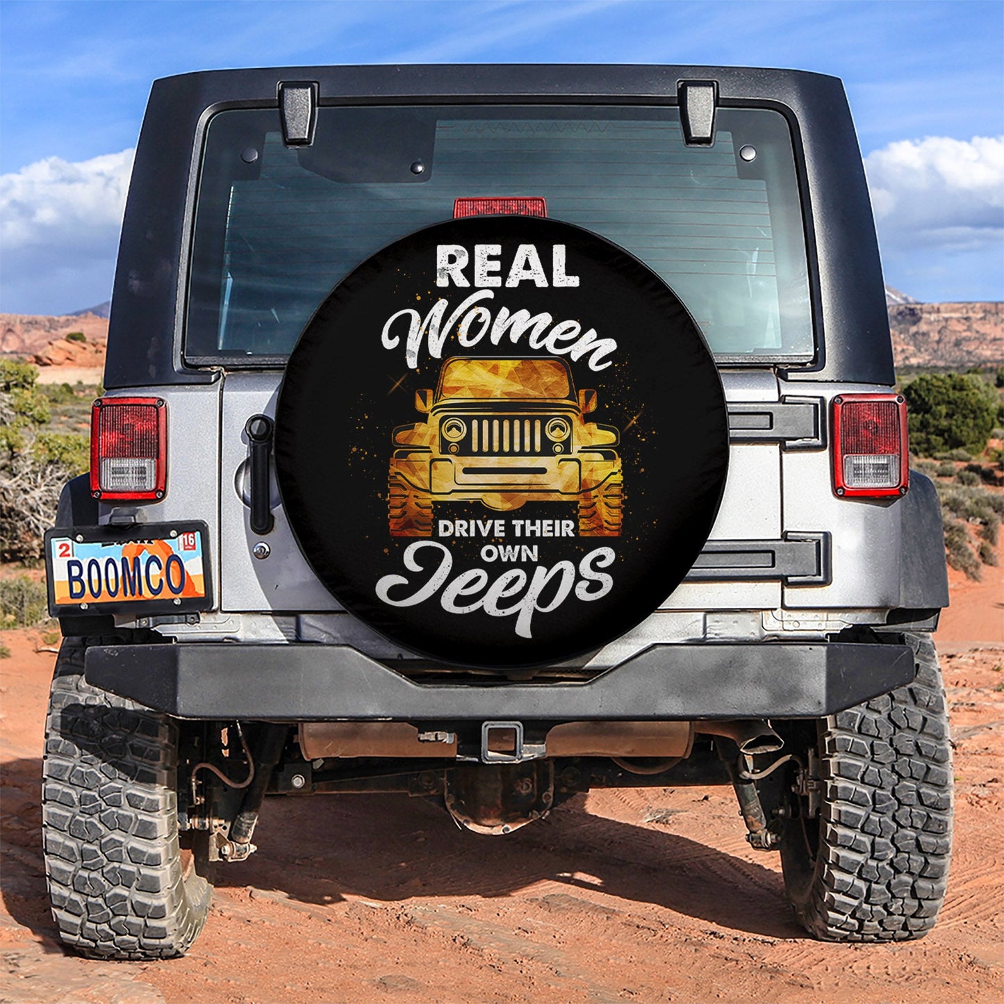Real Women Drive Their Own Jeeps Car Spare Tire Cover