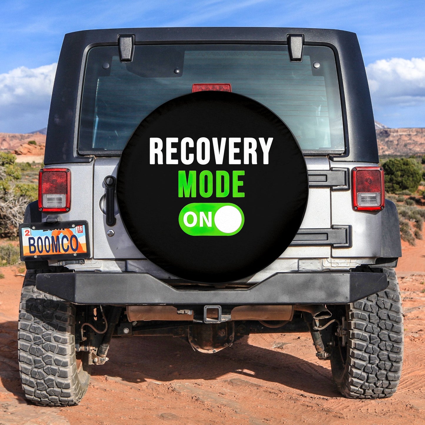 Recovery Mode On Spare Tire Cover
