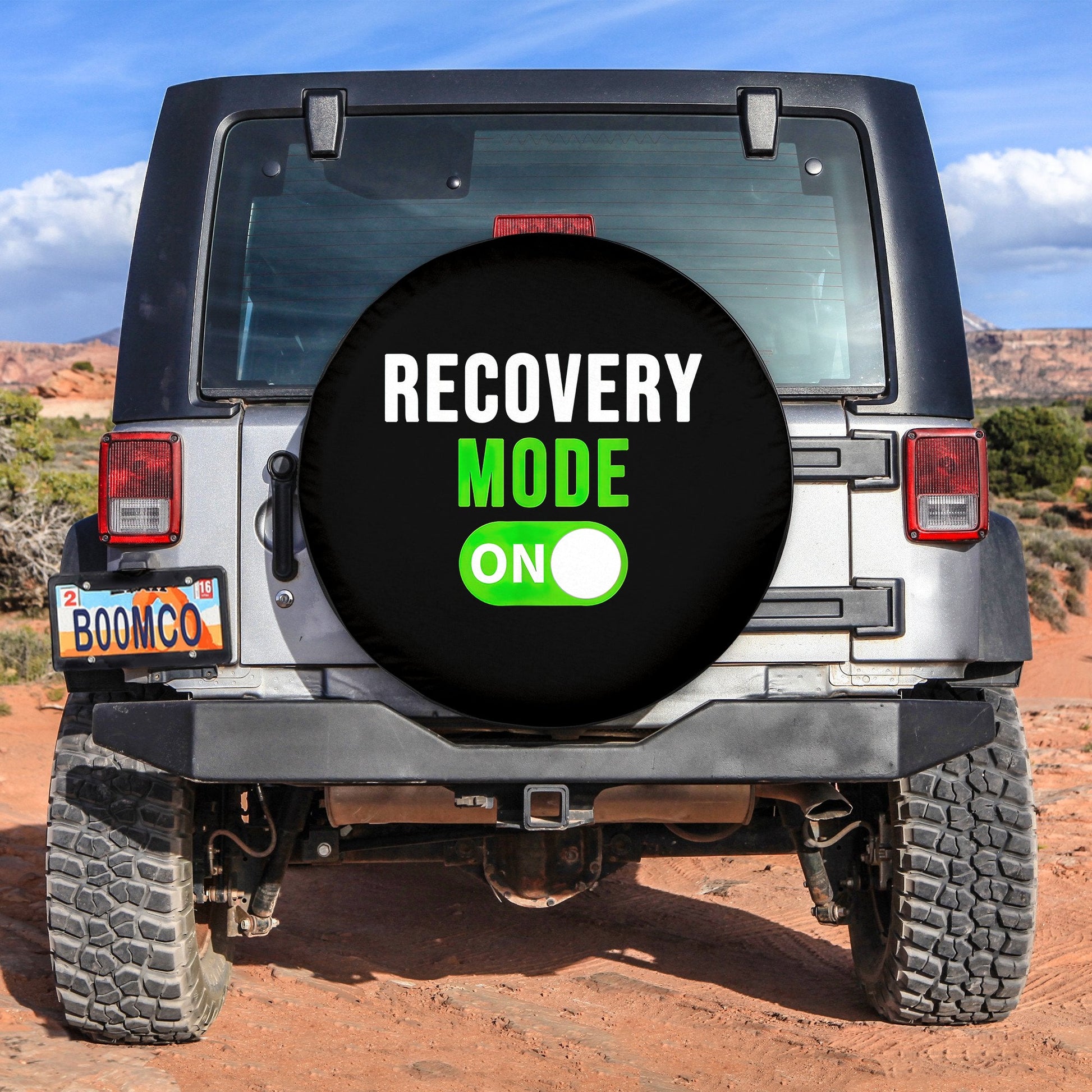 Recovery Mode On Spare Tire Cover