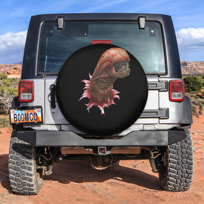 Red Alien Spare Tire Cover