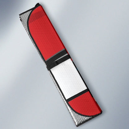 Red Angry Eyes Car Auto Sun Shades