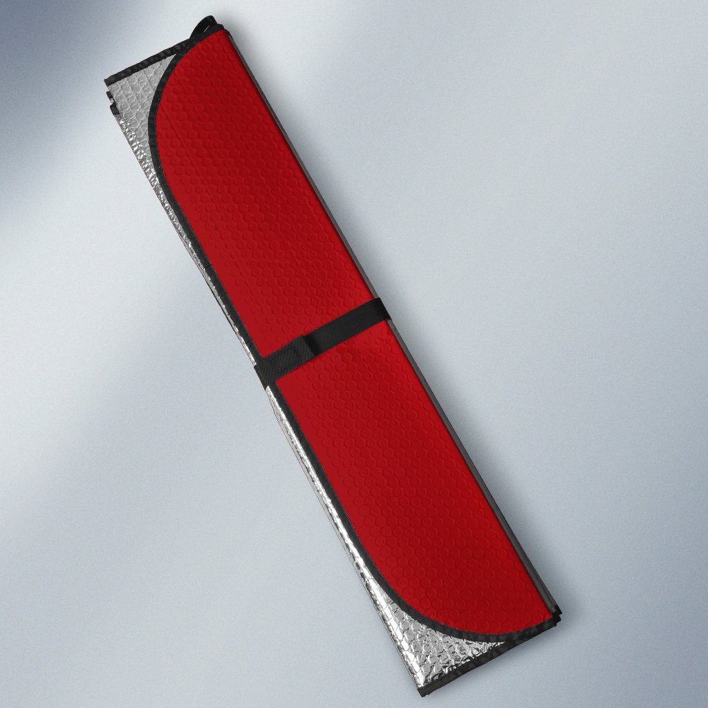 Red Challenging Car Eyes Sun Shade Custom Funny Car Accessories