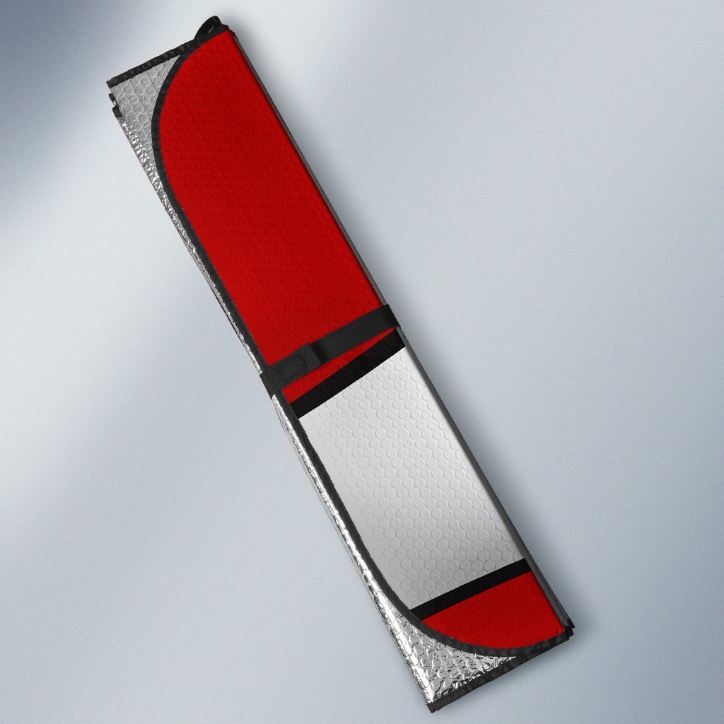 Red Curious Car Eyes Sun Shade Custom Car Accessories Funny Gifts